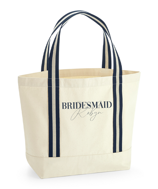 Bold Bridesmaid Tote Bag - maidbridal