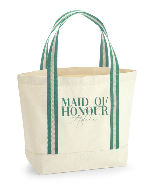 Bold Maid Of Honour Tote Bag - maidbridal