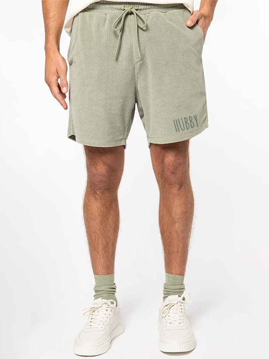 Hubby Towel Shorts Maid Bridal Sage Green