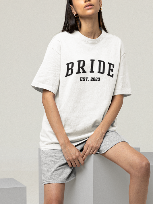 Varsity Bride T-Shirt - maidbridal